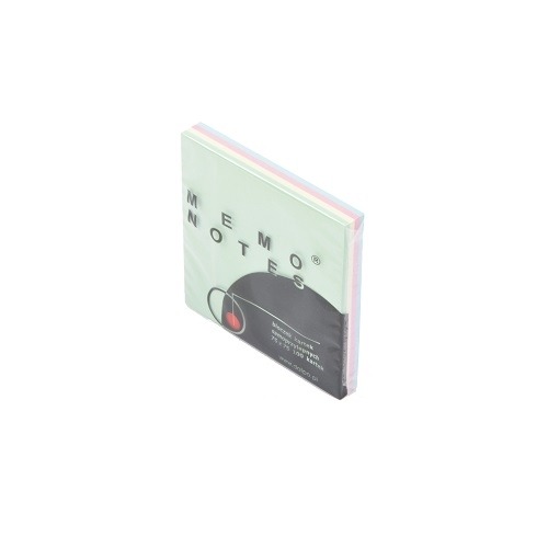 Karteczki kolorowe Memo Notes 75x75mm Mix 100szt.