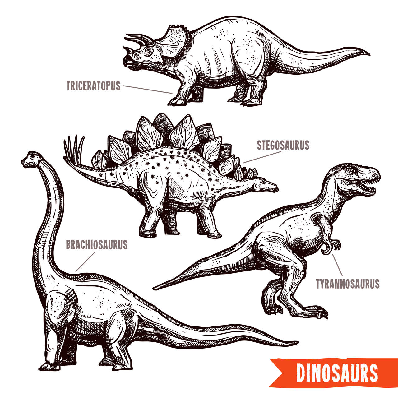 instrukcja jak zrobić dinozaura