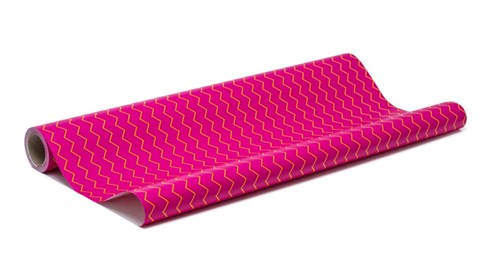 Papier Pakowy Różowy z zygzakiem 80 gsm 70cm/25mb