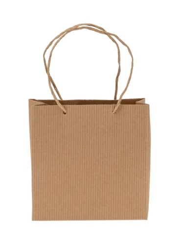 Torebka z Tektury Karbowanej Sznurek