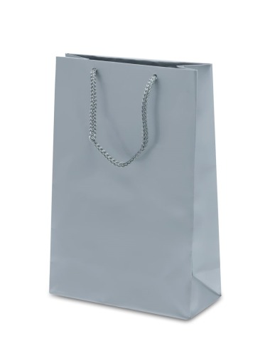 Torebka Laminowana Srebrna