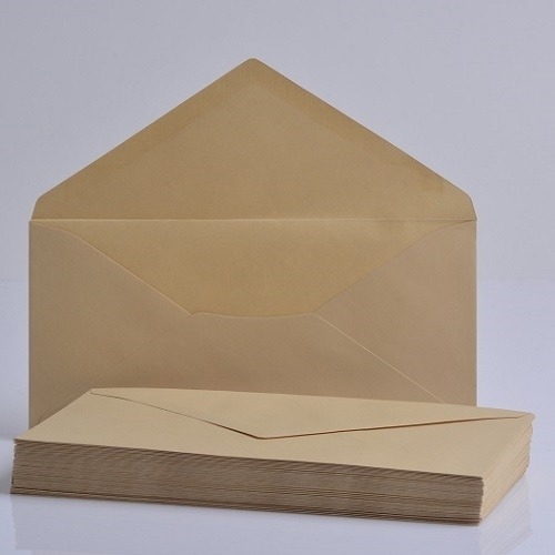 Koperty ozdobne DL BEŻOWE 220x110mm 50szt