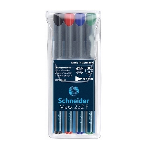 Foliopis SCHNEIDER MAXX 224 F 0,7mm 4 kol. mix