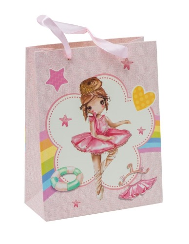 Torba Lux 18x8x23cm H-stamp A5 Balerina -12szt