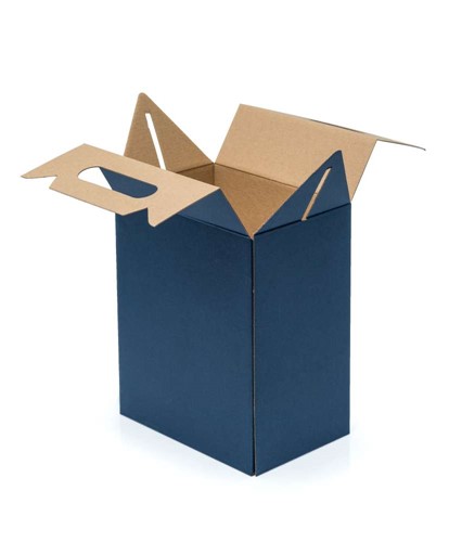 Pudełko z uchwytem F217 190x130x220mm granatowe