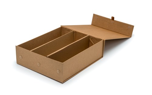 Pudełko z magnesem, na 3 wina 340x290x95mm (zewn.) KRAFT