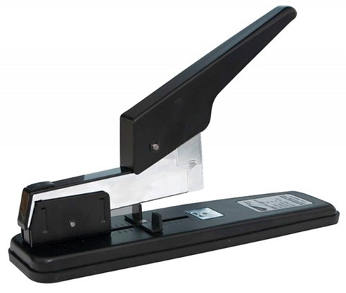 Zszywacz Office Products HD, do 100 kartek, metalowy, czarny