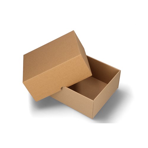 Pudełko karbowane wieczkowe 197x140x65mm