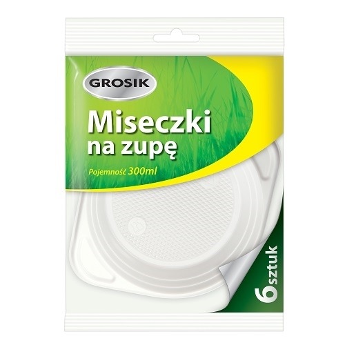 Miseczki 300ml 6szt. Grosik