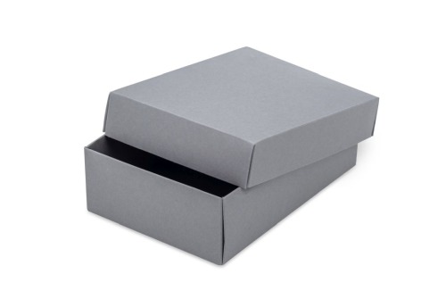 Pudełko ozdobne M 186x130x60mm Szare