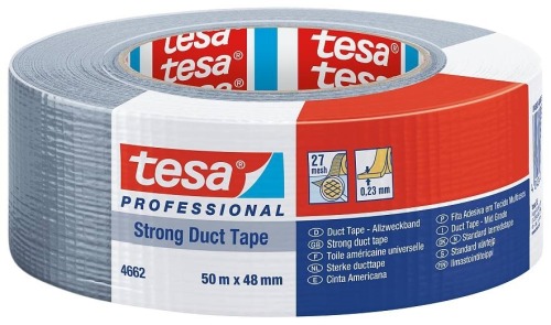 Taśma PowerTape Naprawcza TESA SREBRNA 48mm/50