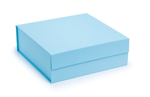 Pudełko Magnetyczne Błękitne 330x330x115mm (zew)A4 Na prezent