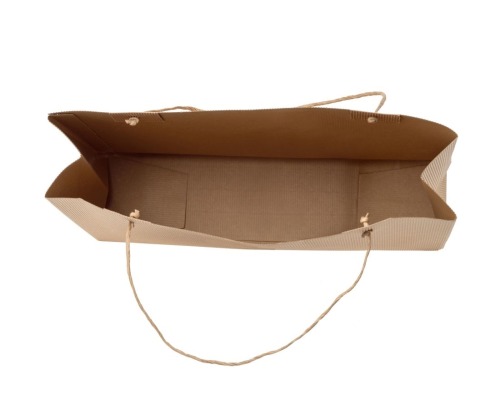 Torba z Tektury Karbowanej Sznurek