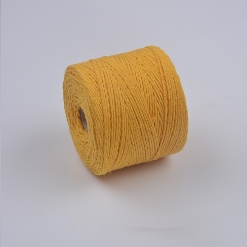 Sznurek bawełniany żółty 500g 2mm