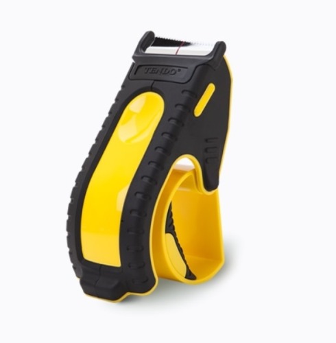 Dyspenser do taśmy pakowej Tendo Premium - Żółty