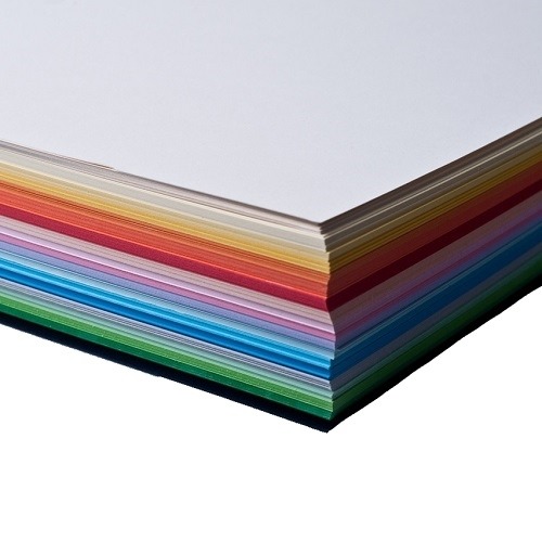 Papier Barwiony Bristol Żółty 420X297mm A3 20szt