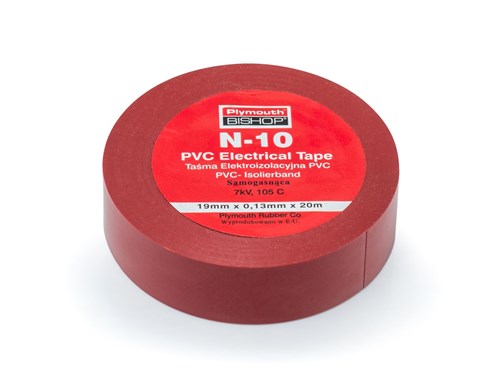 Taśma Izolacyjna 19mm x 20m Czerwona