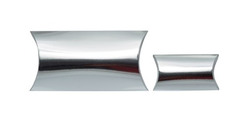 Pudełko Laminowane Poduszka 135x100x30 Srebrne