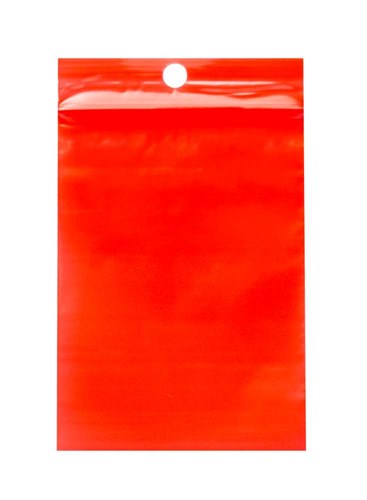 Torebeczki strunowe 60x80mm 50um 50 szt. CZERWONE