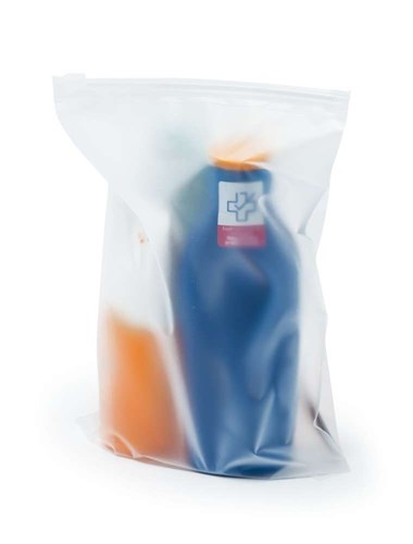 Matowe woreczki z suwakiem 360x260 mm 20 sztuk