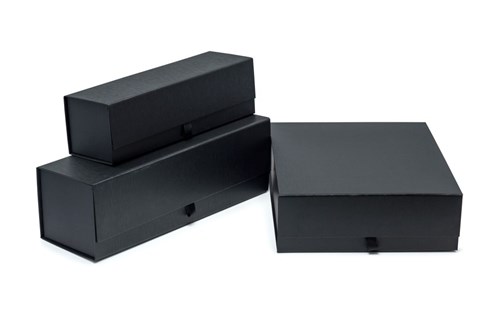 Pudełko na SZAMPANA czarne 410x130x120mm (zewn.)