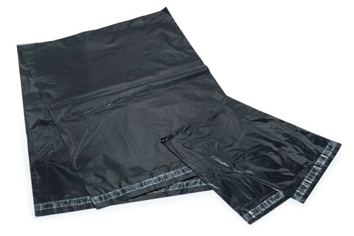 Koperty foliowe 190x250mm CZARNE FB01/B5 - 50 szt.