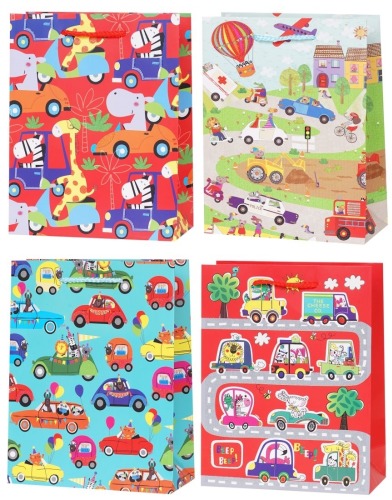 Torba Lux 210g Dziecięce A5 samochody - 12 szt.