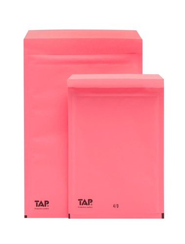 Koperty bąbelkowe różowe D14 100szt