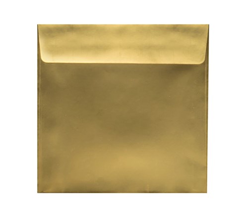 Koperty zaproszeniowe K4 HK Matowe Złote, 120gsm, 50szt.