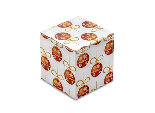 Opakowanie świąteczne 100x100x100mm Bombki
