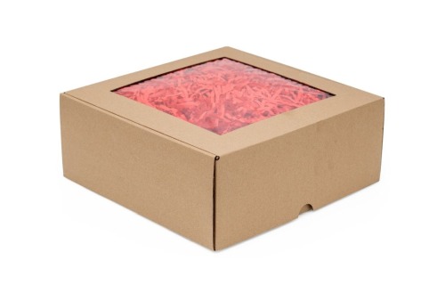 Wypełniacz papierowy PakPak Czerwony, 0,2kg +BOX