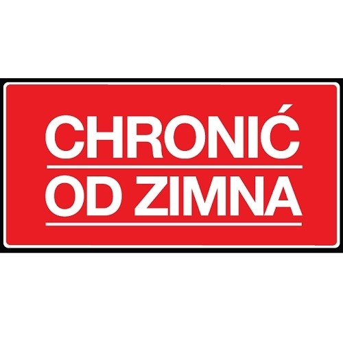 Etykiety CHRONIĆ OD ZIMNA 100szt