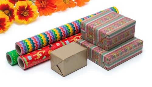 Papier Pakowy Prasenta Uni Zielony 80gsm 70cm/25m