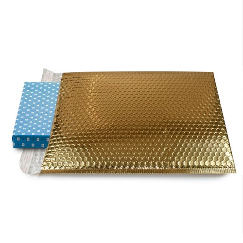 Koperta Metaliczna 280x380mm Złota