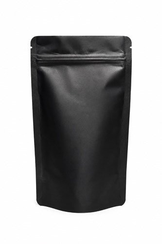Torebka Doypack czarny kraft 2 l 210×110×310 mm z zamknięciem ZIP