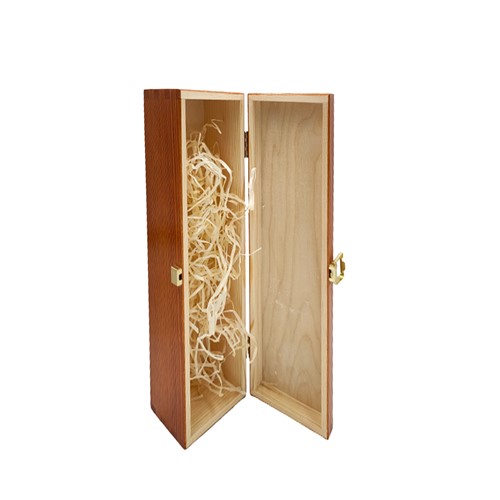 Drewniane pudełko na wino K-981 EX Złote