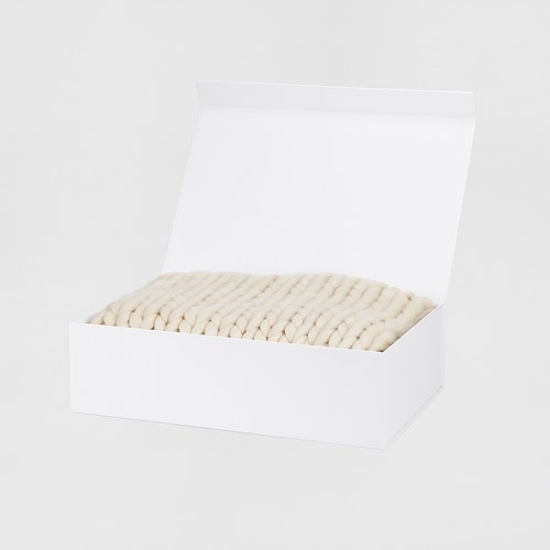 Pudełko Magnetyczne Białe 500x340x145mm(zew) XL