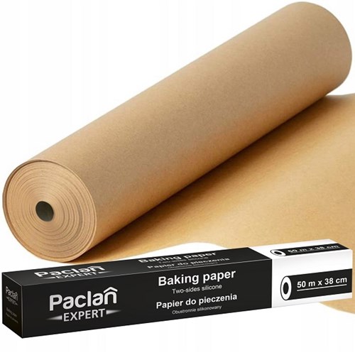 Paclan Expert – papier do pieczenia w rolce 50m, obustronnie silikonowany