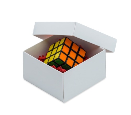 Pudełko Laminowane 120x120x70mm białe