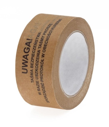 Taśma Papierowa Bezpieczeństwa 50mm/45m