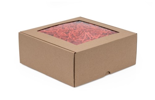 Wypełniacz papierowy PakPak Czerwony Ceglany 0,2kg +BOX