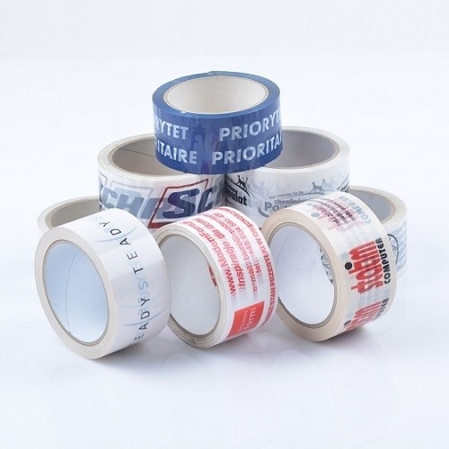 Taśma pakowa z nadrukiem, Akryl, 1 kolor, 72 rolki