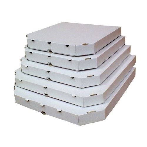 Opakowanie na pizzę 370x370x40mm Białe