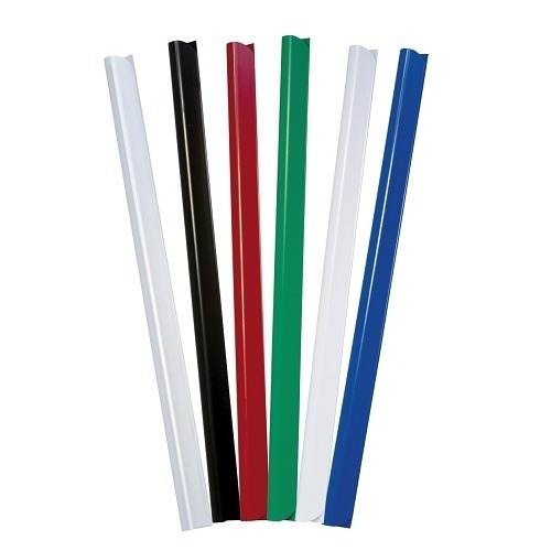 Listwy do bindowania czarne 10mmx297mm 100k. 10szt