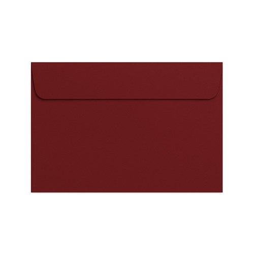 Koperty C6 HK Bordowe Burgundowe 120g 10 sztuk - Eleganckie Koperty