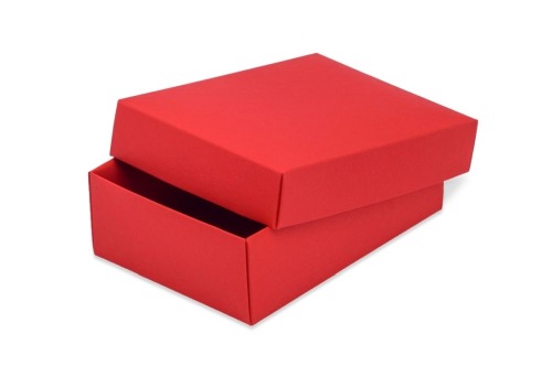 Pudełko ozdobne S 140x100x47mm Czerwone A6