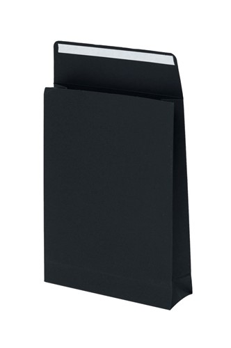 Koperty kartonowe 230x320x60mm Czarne 220g 10szt