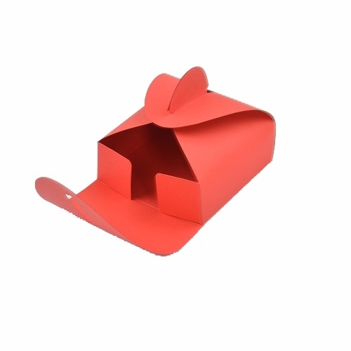Pudełko ozdobne Prezent S 110x110x65mm Czerwone