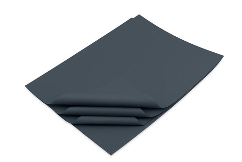 Bibuła ozdobna 20gsm 38x50 Grafitowa Ciemna Szara – 100 arkuszy