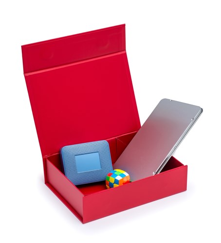 Pudełko Magnetyczne Czerwone 200x150x55mm(zew)  Pudełko Ozdobne
